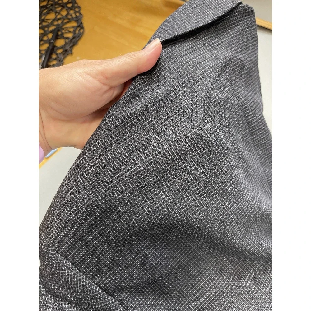 Peter‎ Millar Mens Blazer 40R Gray Tweed 100% Wool Evening 2 Button Sport Coat